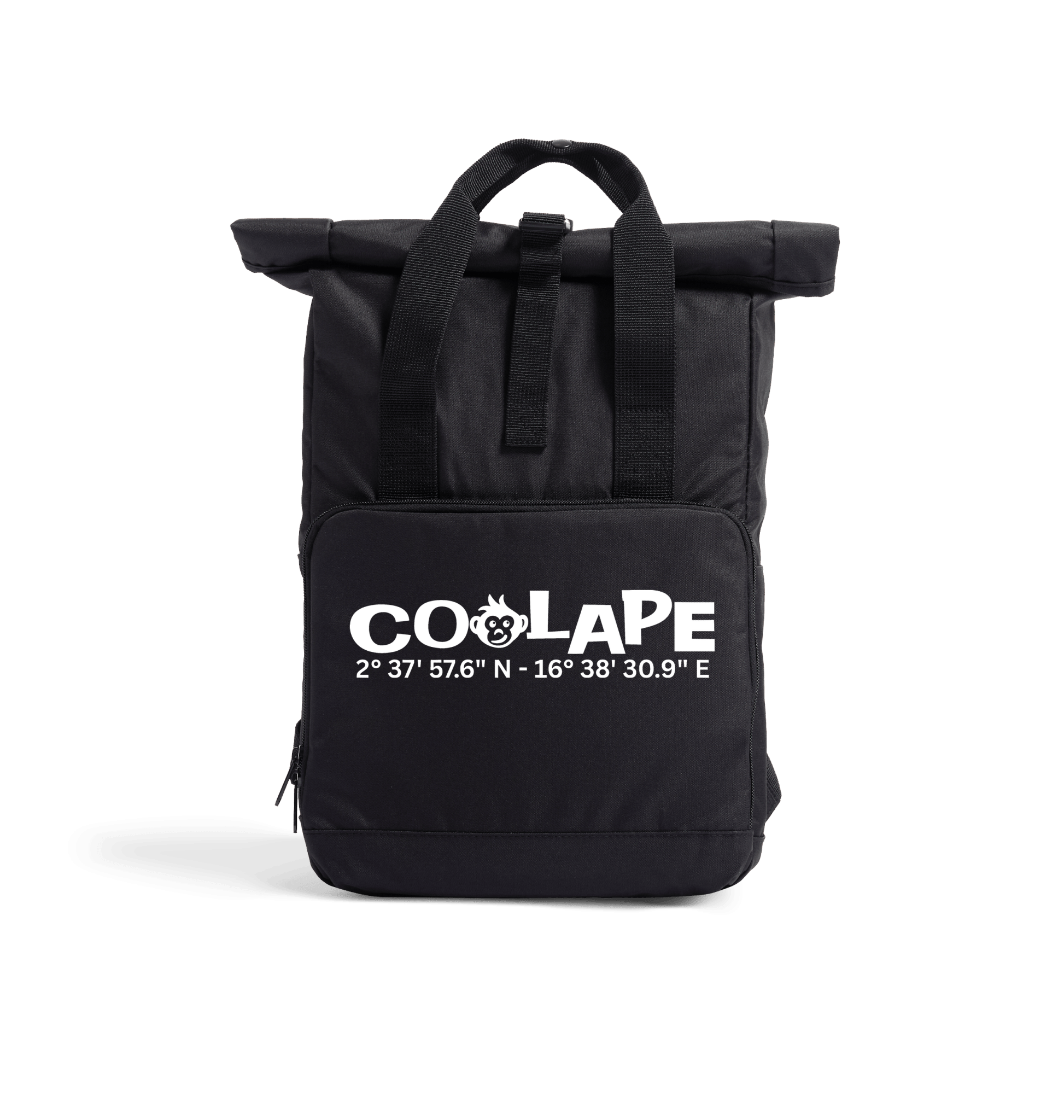 COOLAPE Kids’ Recycled Roll-Top Backpack 🐒🌍 - CoolApe.co.uk
