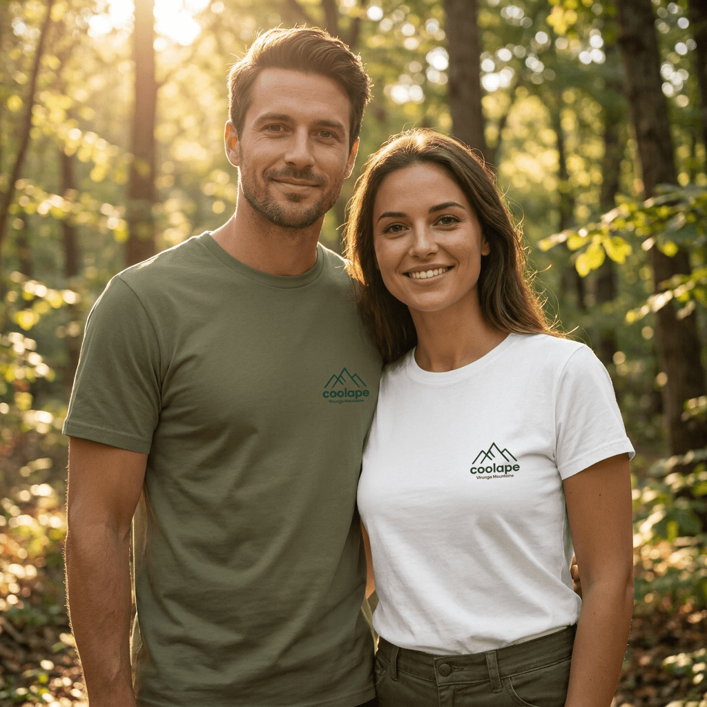 CoolApe Mountain Organic Tee - CoolApe.co.uk