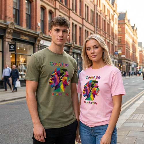 CoolApe "One Family" Organic Tee - CoolApe.co.uk