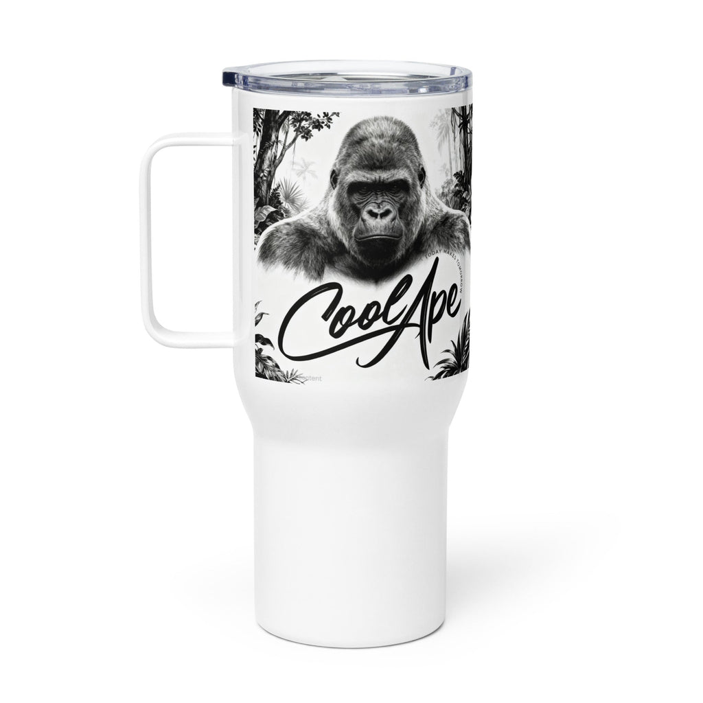 CoolApe Travel mug with a handle - CoolApe.co.uk