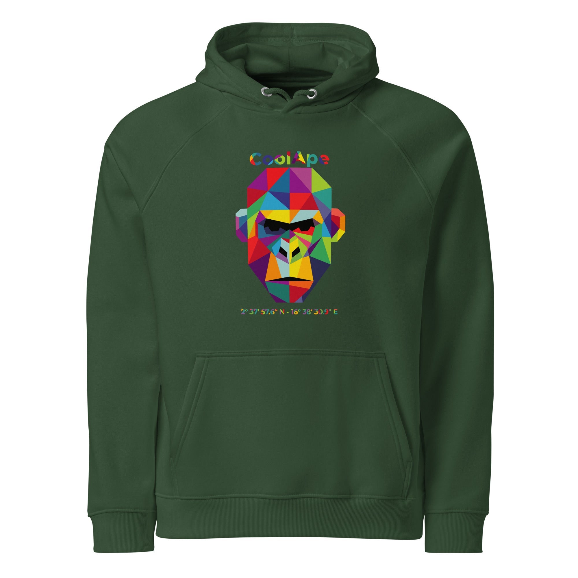 CoolApe Unisex eco hoodie in Various Colours - CoolApe.co.uk