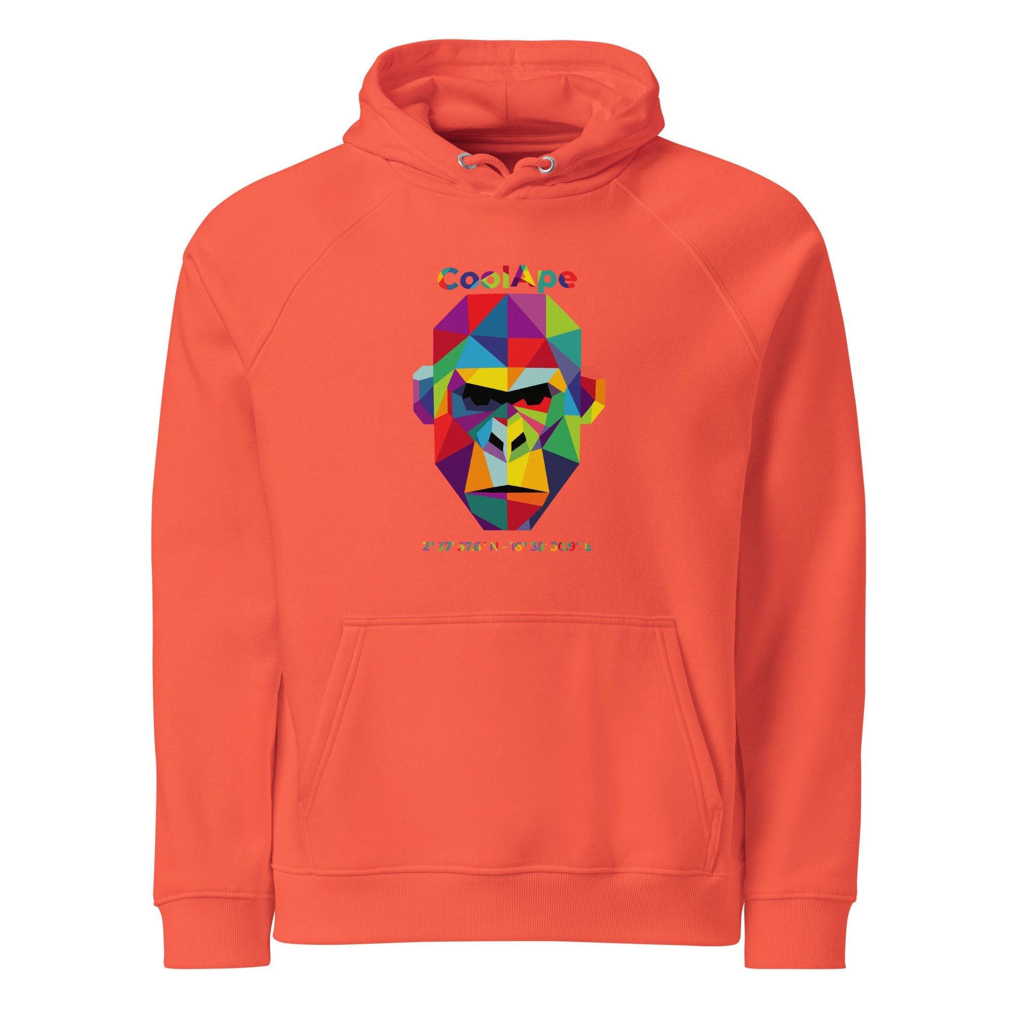 CoolApe Unisex eco hoodie in Various Colours - CoolApe.co.uk