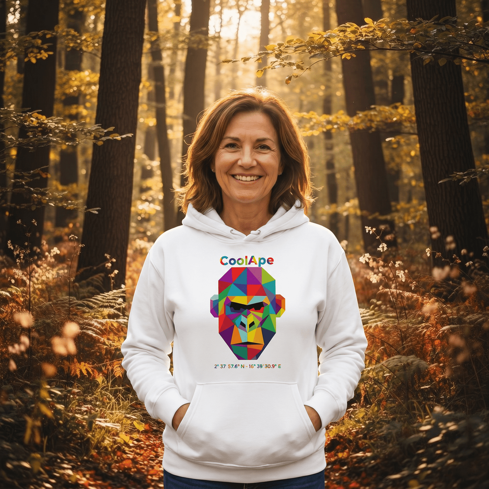 CoolApe Unisex eco hoodie in Various Colours - CoolApe.co.uk