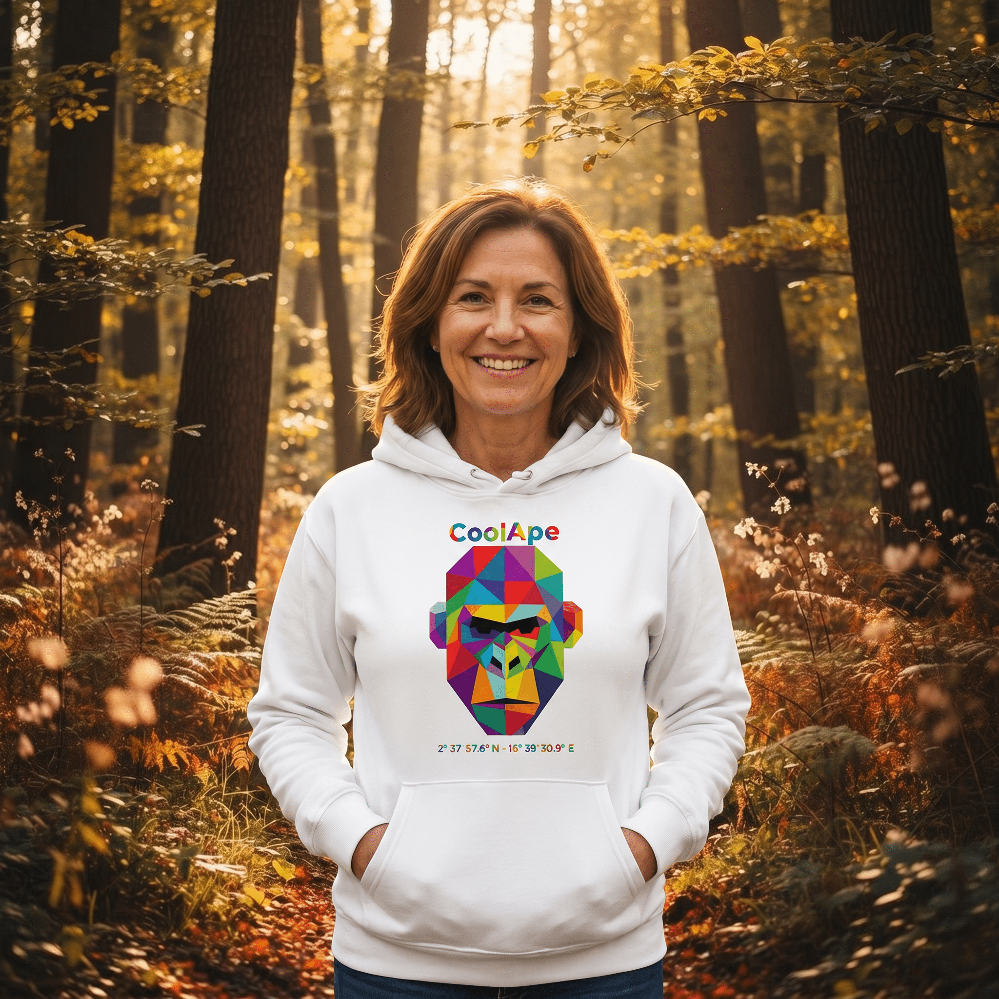 CoolApe Unisex eco hoodie in Various Colours - CoolApe.co.uk