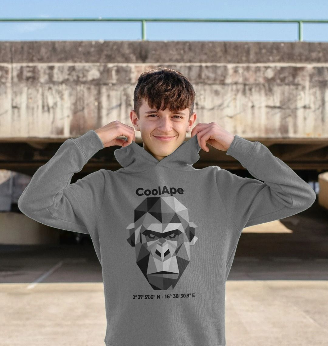 CoolApe Unisex Essential Eco Hoodie 🌿🎨 – Available in Lots of Fun Colours! - CoolApe.co.uk