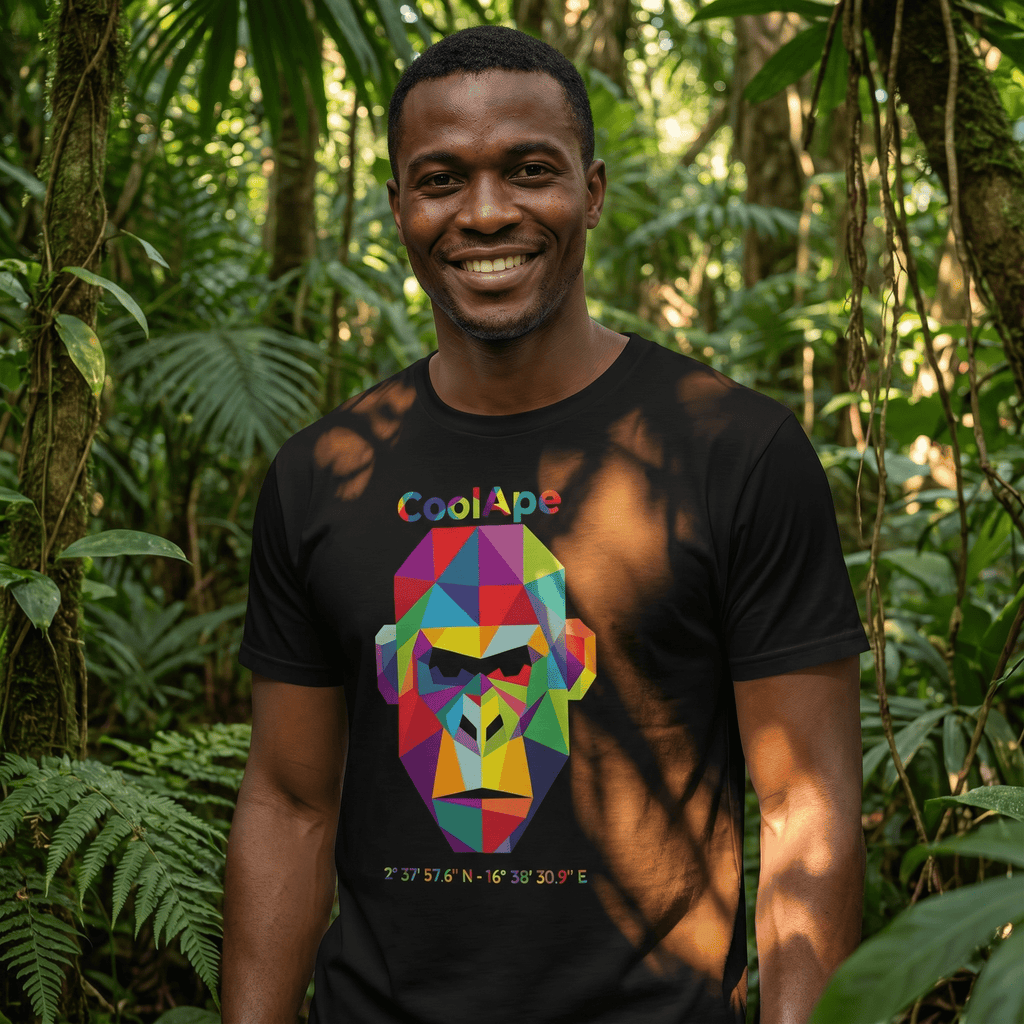 CoolApe Unisex organic mid-light t-shirt in Various Colours - CoolApe.co.uk