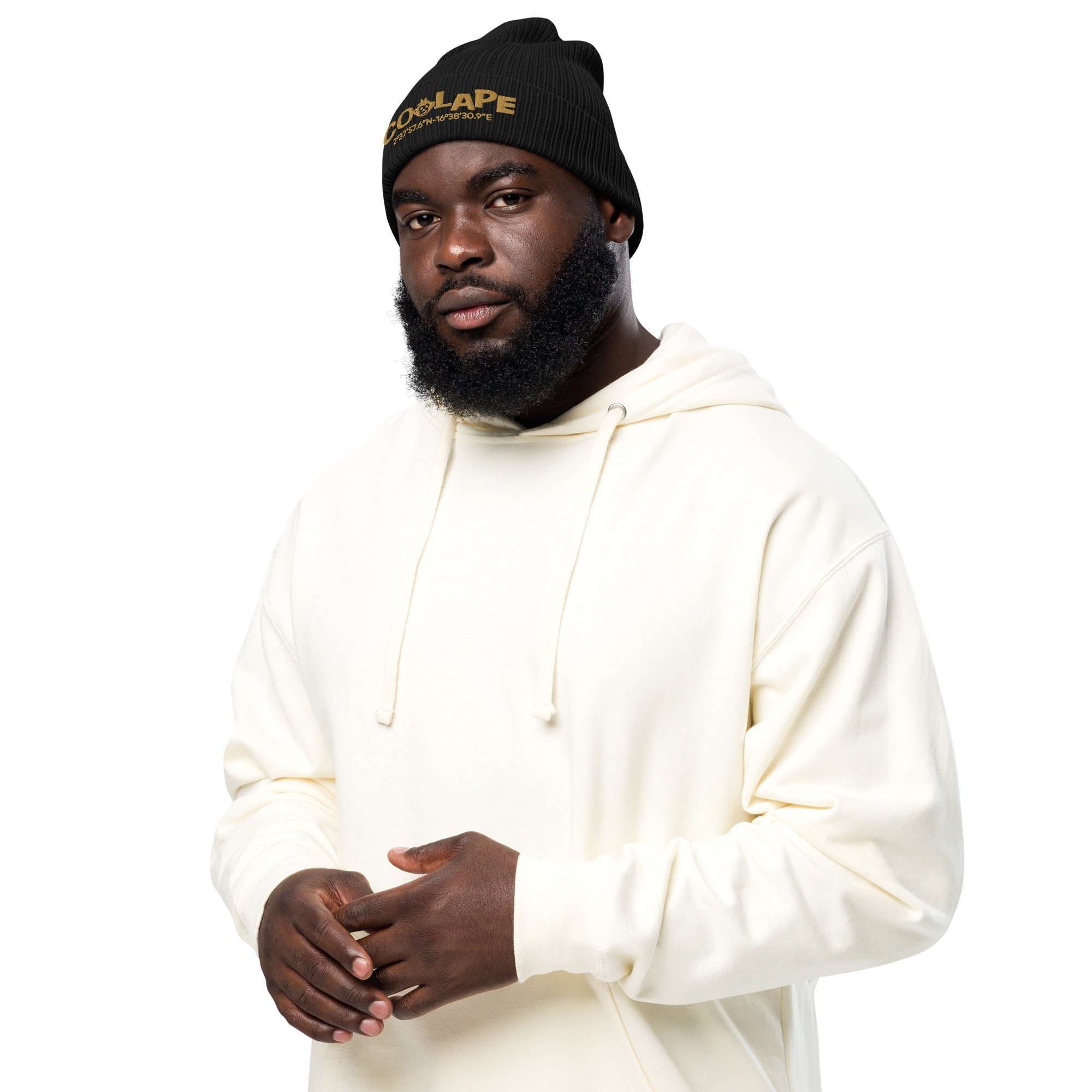Funky CoolApe Organic ribbed beanie in Various Colours - CoolApe.co.uk