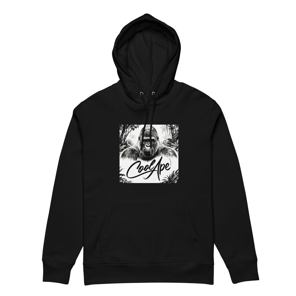 Gorilla Unisex essential eco hoodie - CoolApe.co.uk