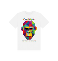 Kids CoolApe Unisex organic mid-light t-shirt 🦍🌿 🎨 in Various Colours - CoolApe.co.uk