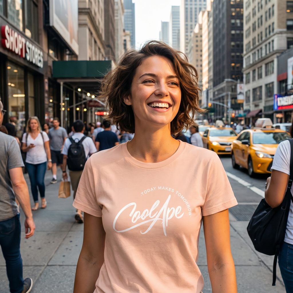 CoolApe Street-Ready Organic T-Shirt in Various Colours