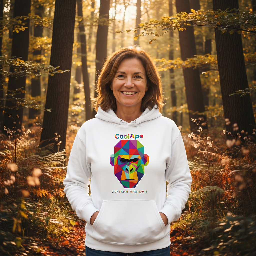CoolApe Unisex eco hoodie in Various Colours