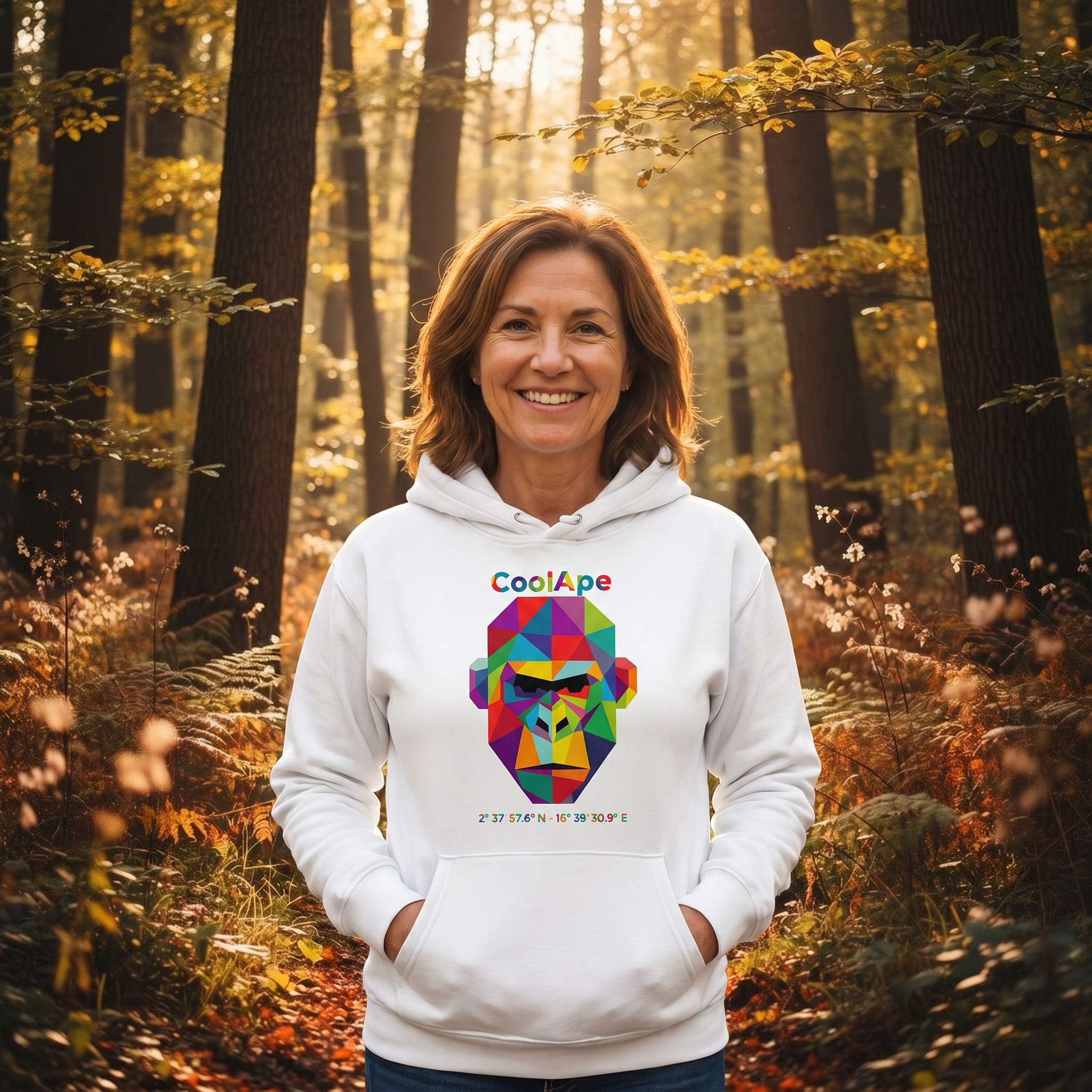 CoolApe Unisex eco hoodie in Various Colours
