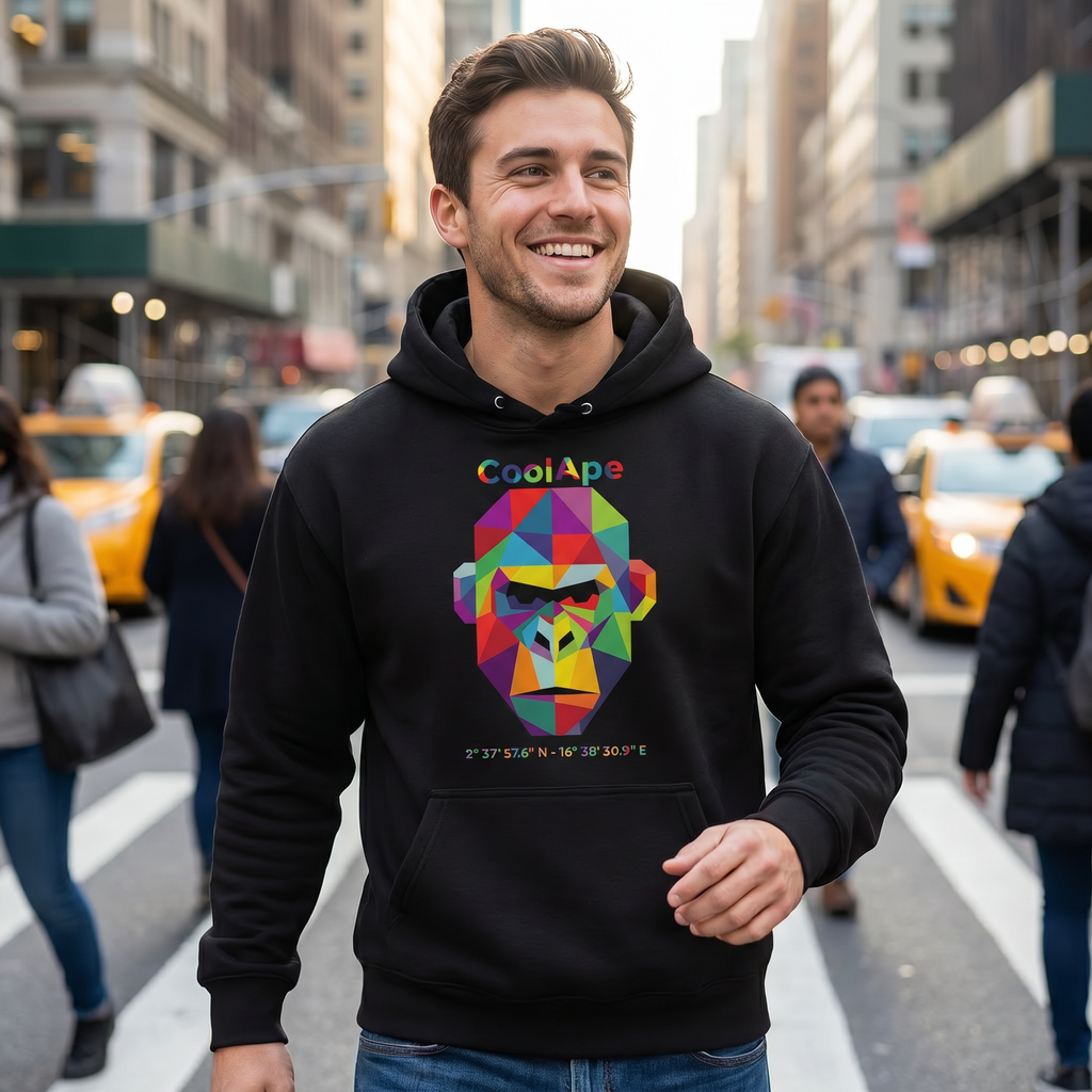CoolApe Unisex eco hoodie in Various Colours
