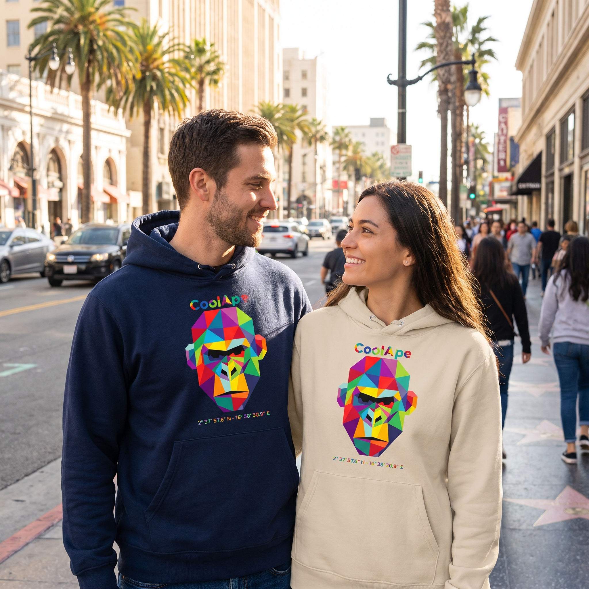 CoolApe Unisex eco hoodie in Various Colours