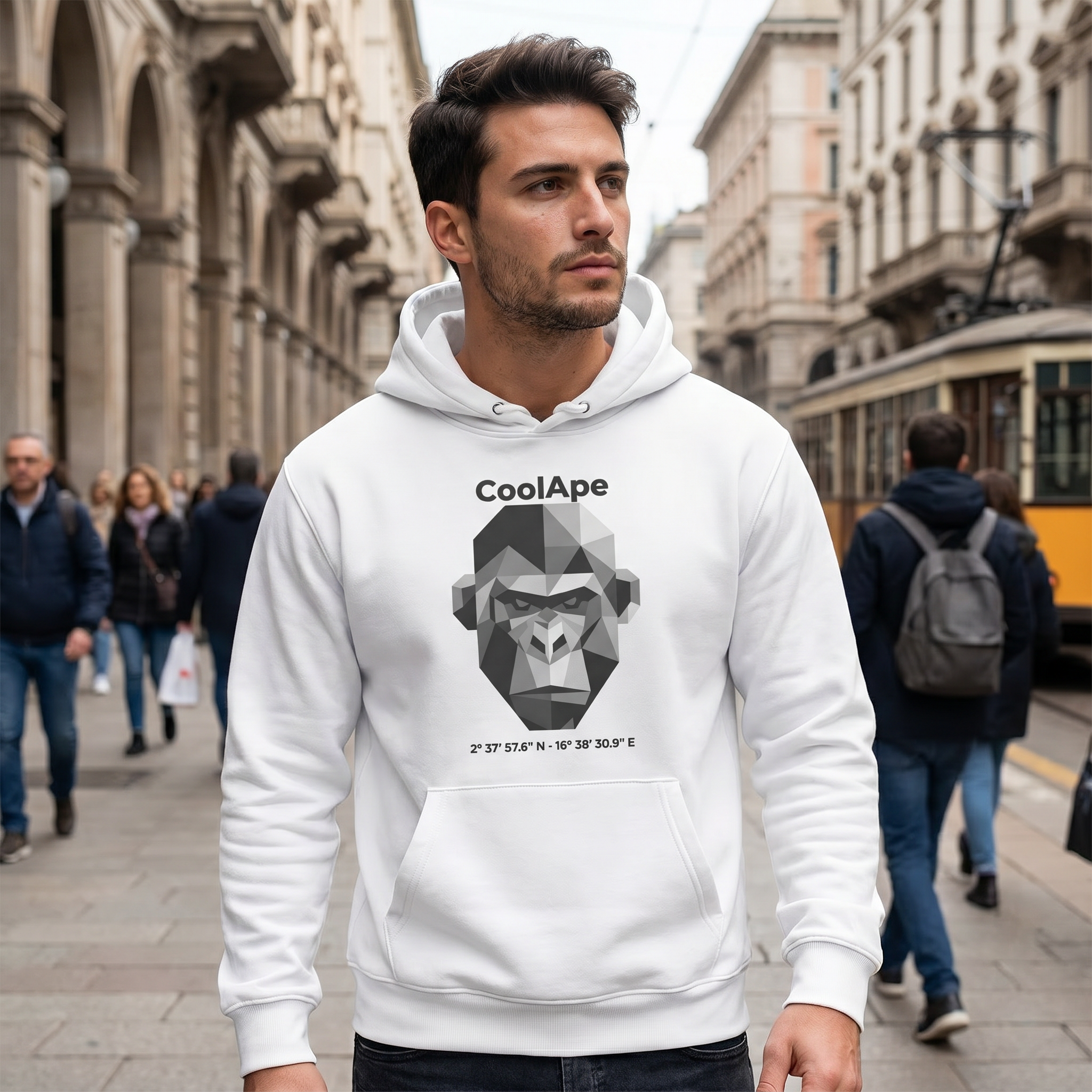 CoolApe Unisex essential eco hoodie Various Colours