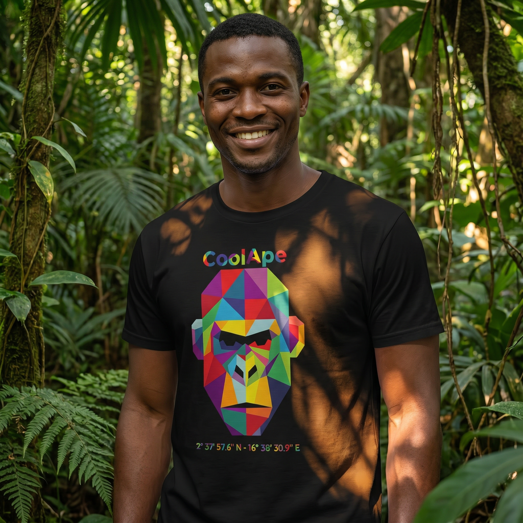 CoolApe Unisex organic mid-light t-shirt in Various Colours