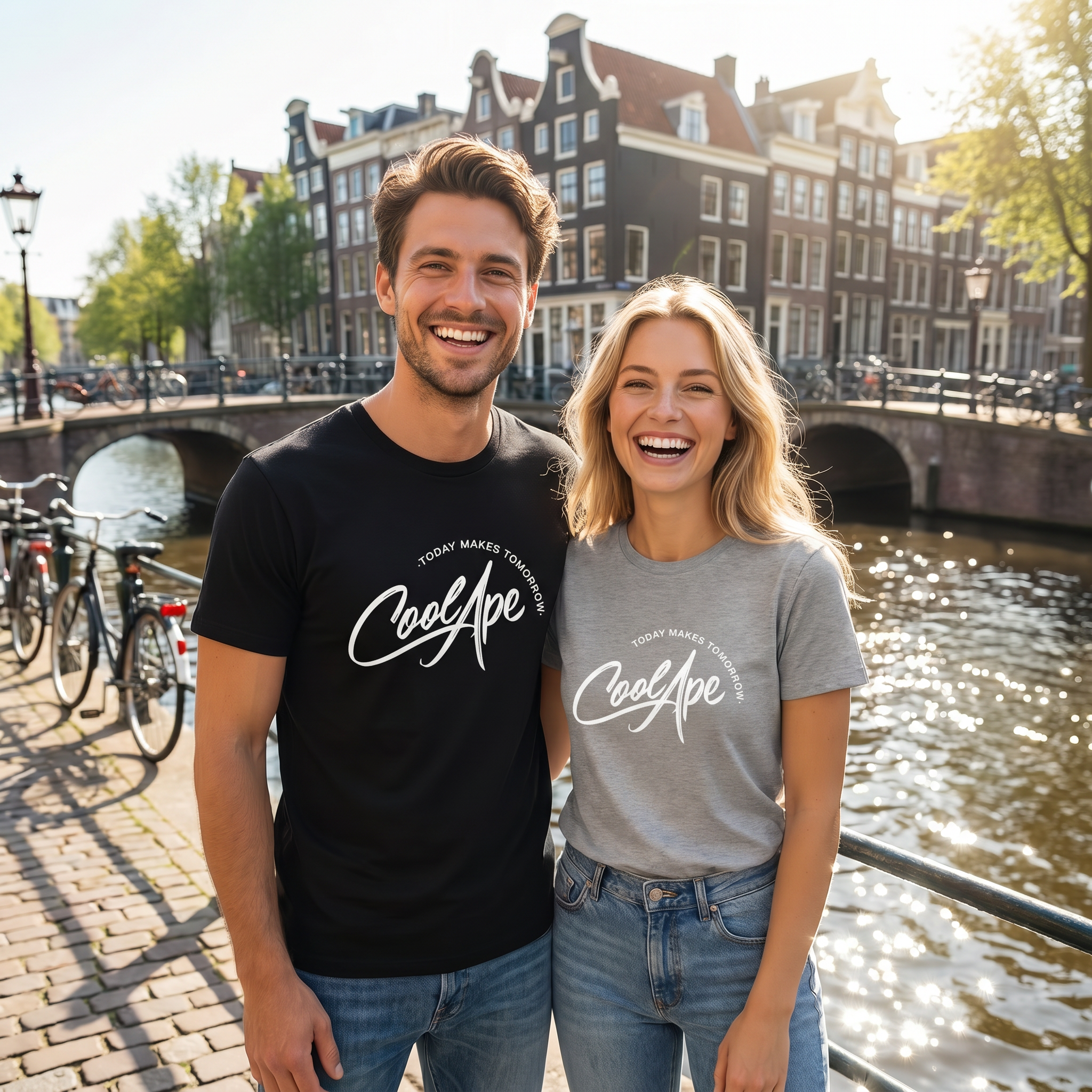 CoolApe Street-Ready Organic T-Shirt in Various Colours