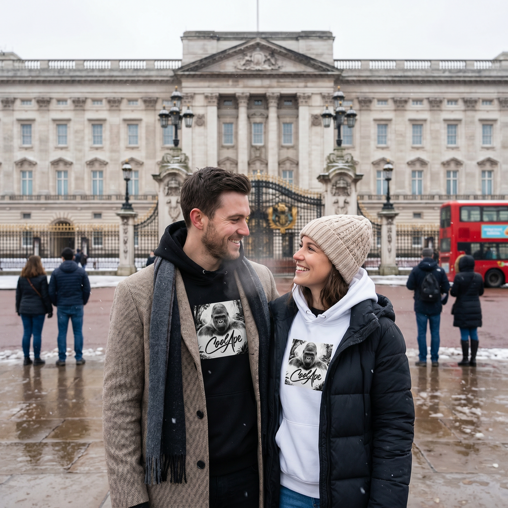 Gorilla Unisex essential eco hoodie