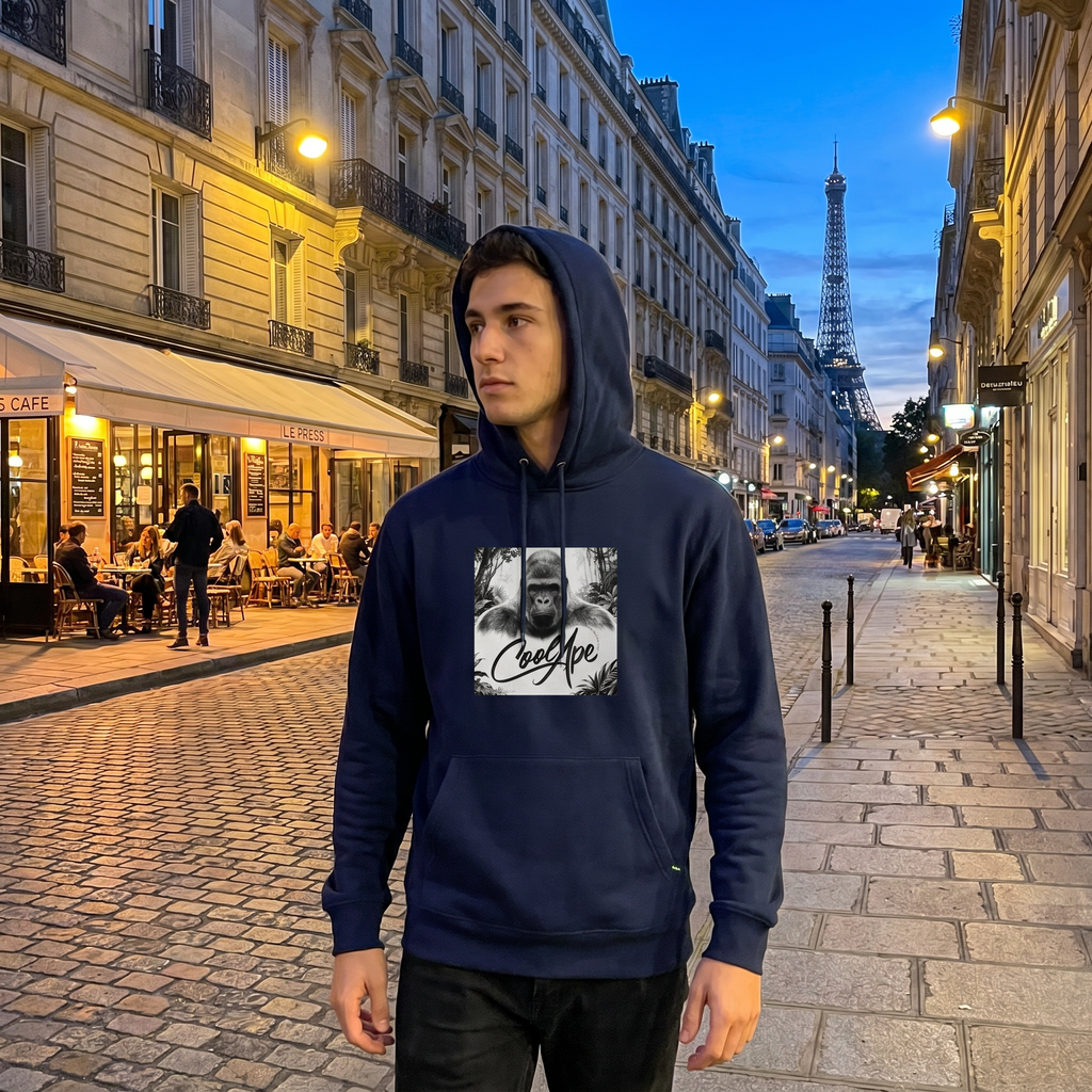 Gorilla Unisex essential eco hoodie