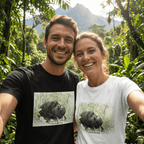 Titus: A Portrait of Resilience Unisex Organic Cotton T-Shirt in Various Colours - CoolApe.co.uk